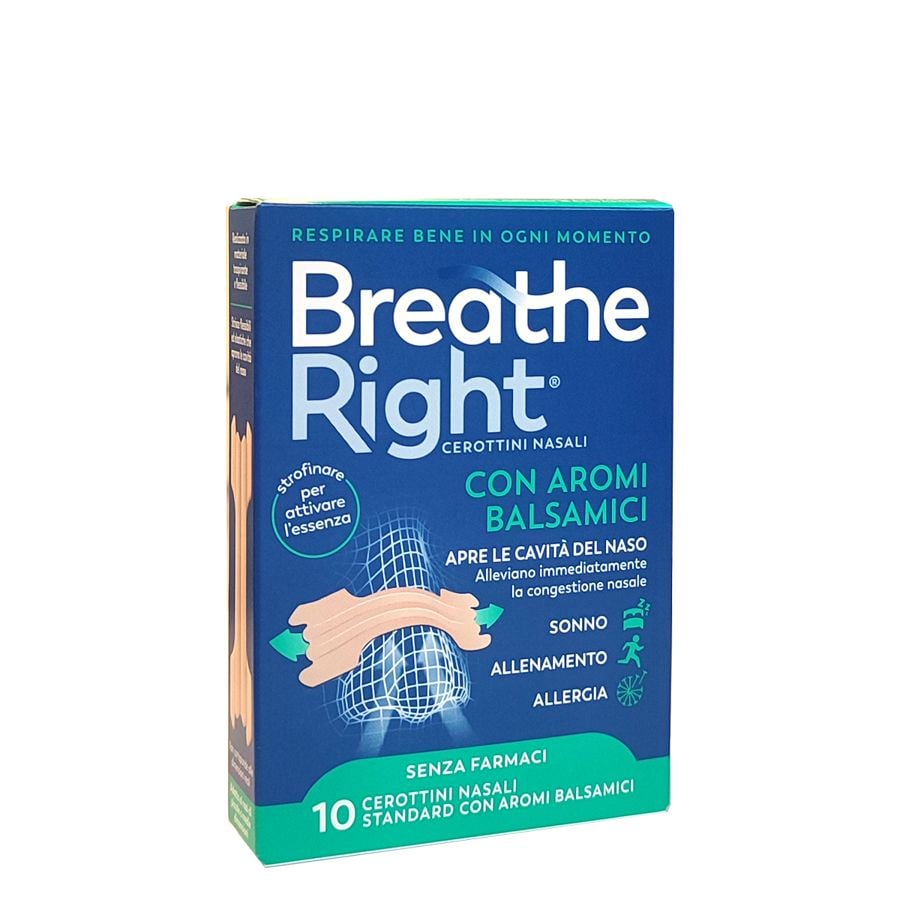 Breathe Right con aromi balsamici 10pz