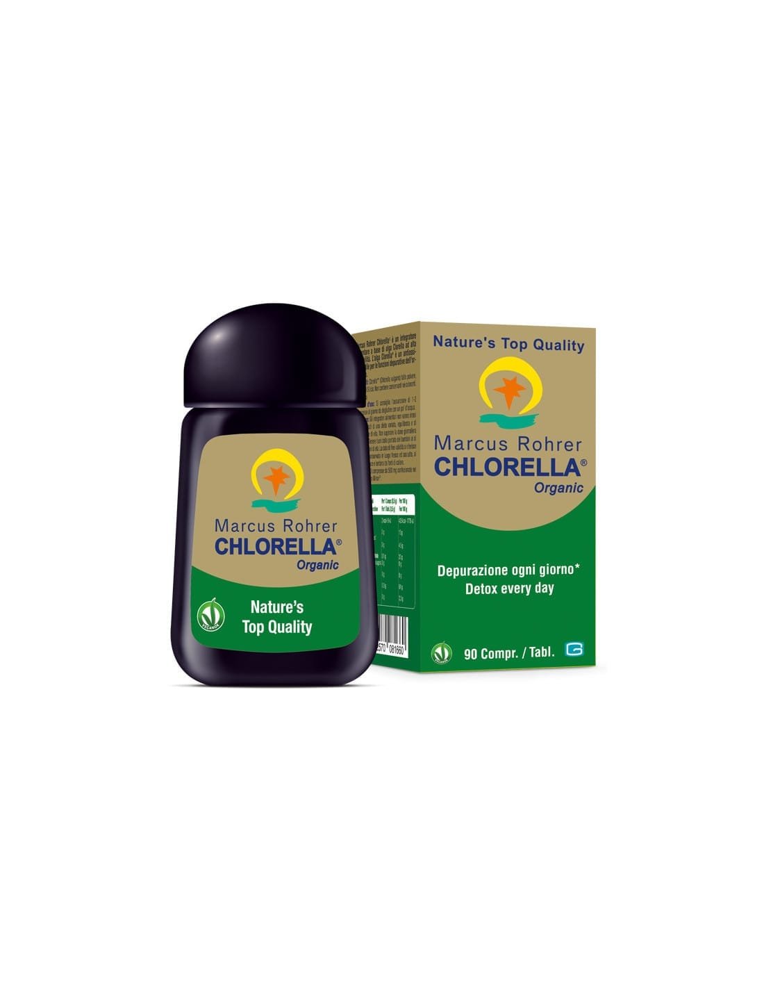 Marcus Rohrer CHLORELLA ORGANIC 90 cpr Marcus Rohrer Chlorella Marcus Rohrer Chlorella Marcus Rohrer Chlorella