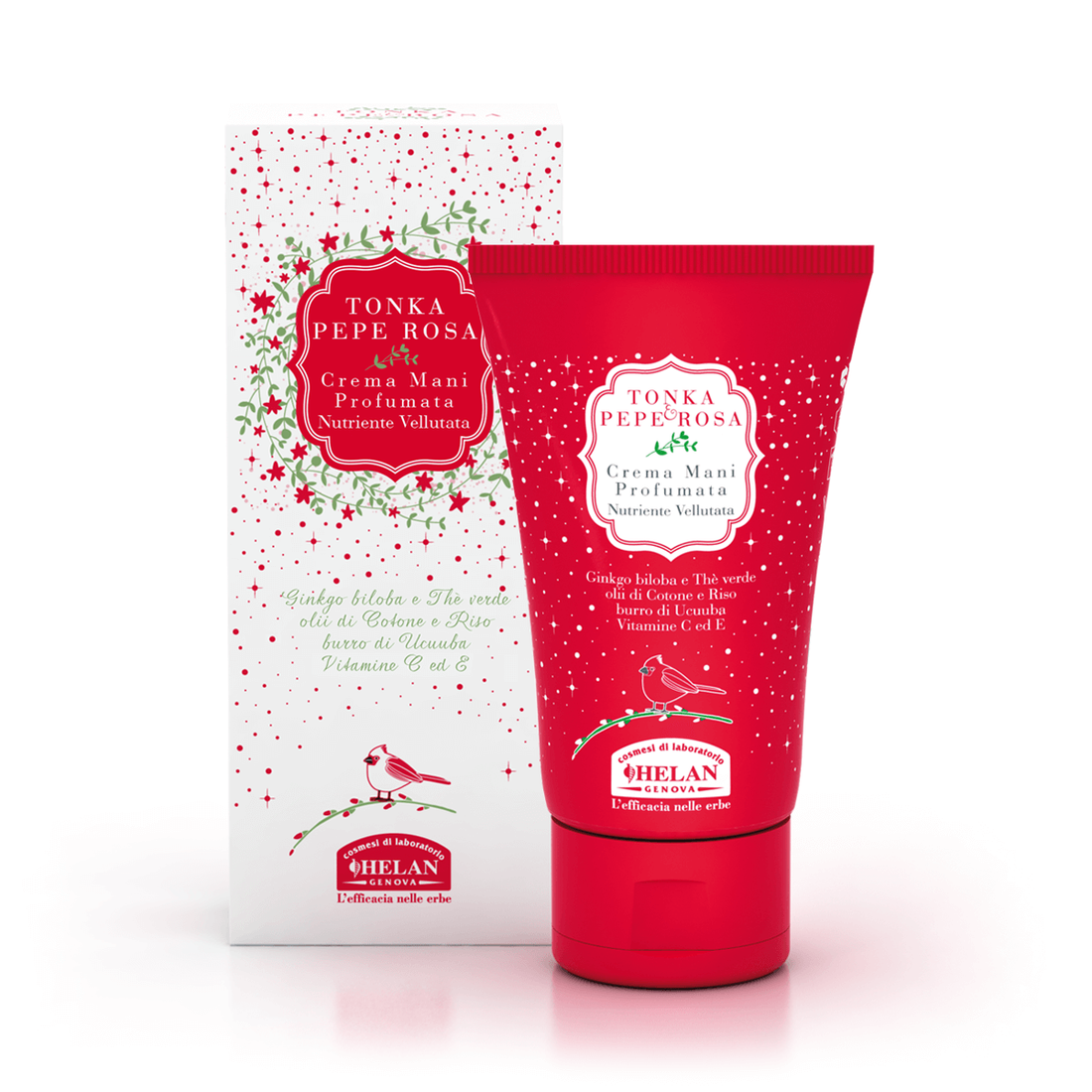 HELAN Tonka &amp; Pepe Rosa Crema Mani Profumata 50 ml