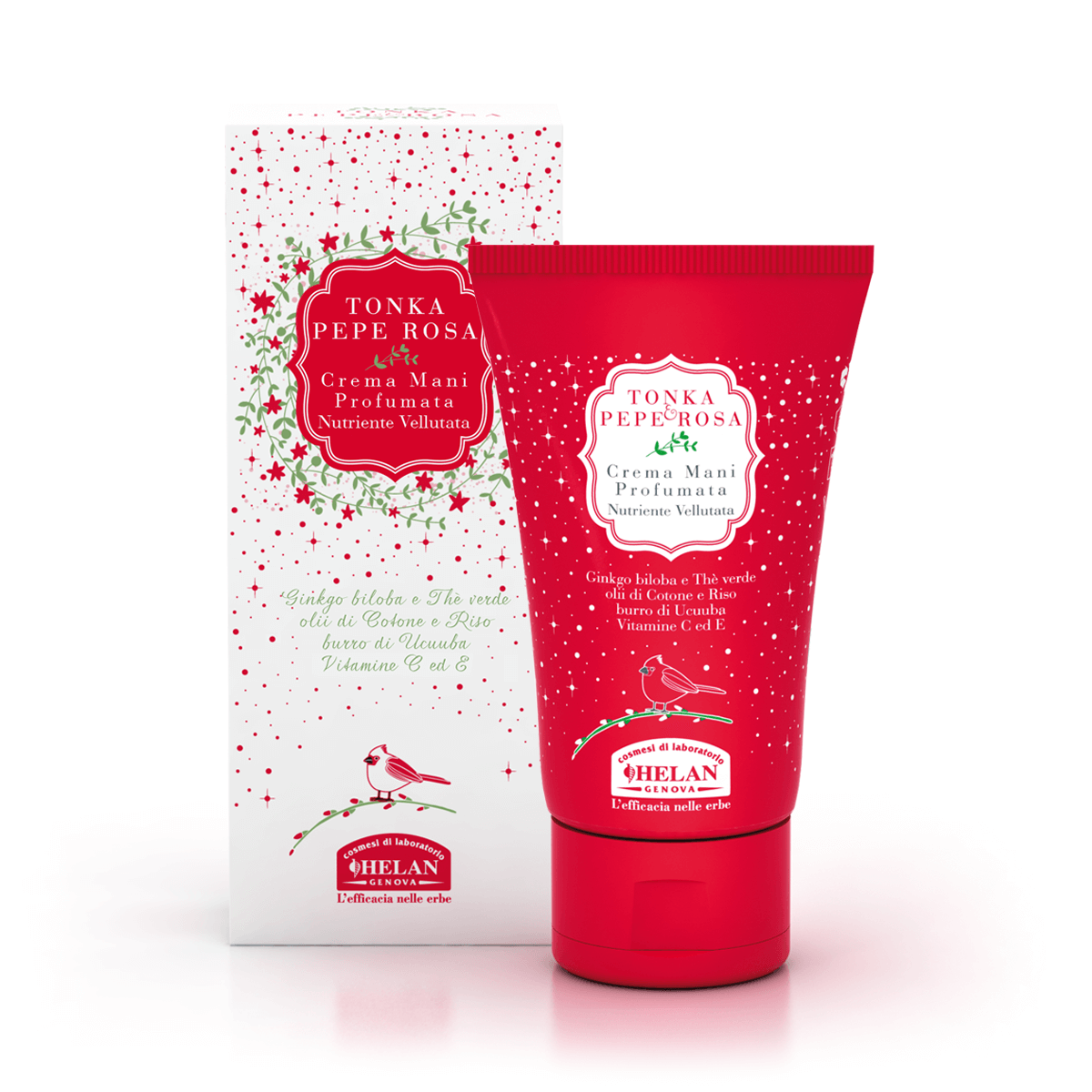 HELAN Tonka &amp; Pepe Rosa Crema Mani Profumata 50 ml