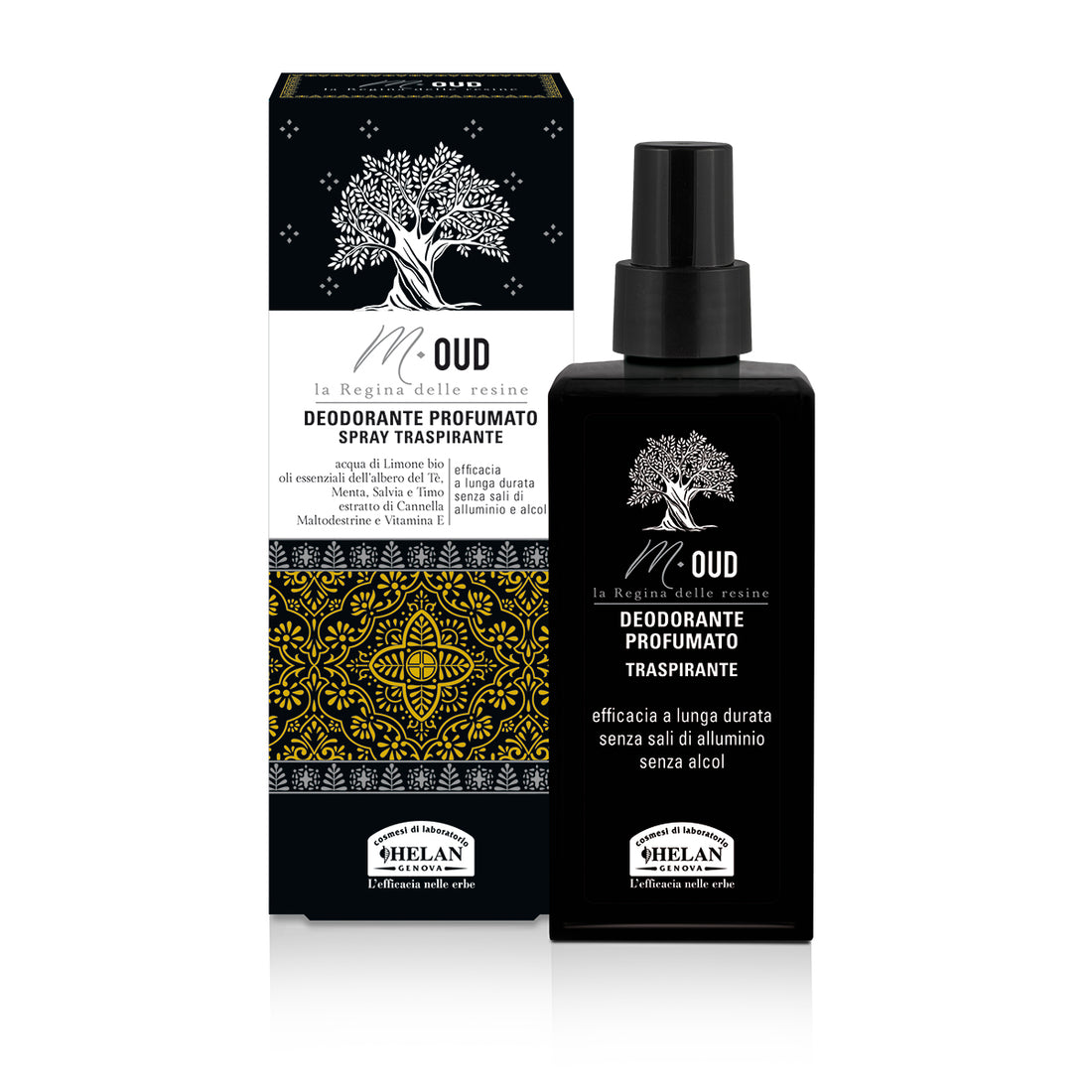 HELAN M-Oud Deodorante Profumato Traspirante in spray 100mL