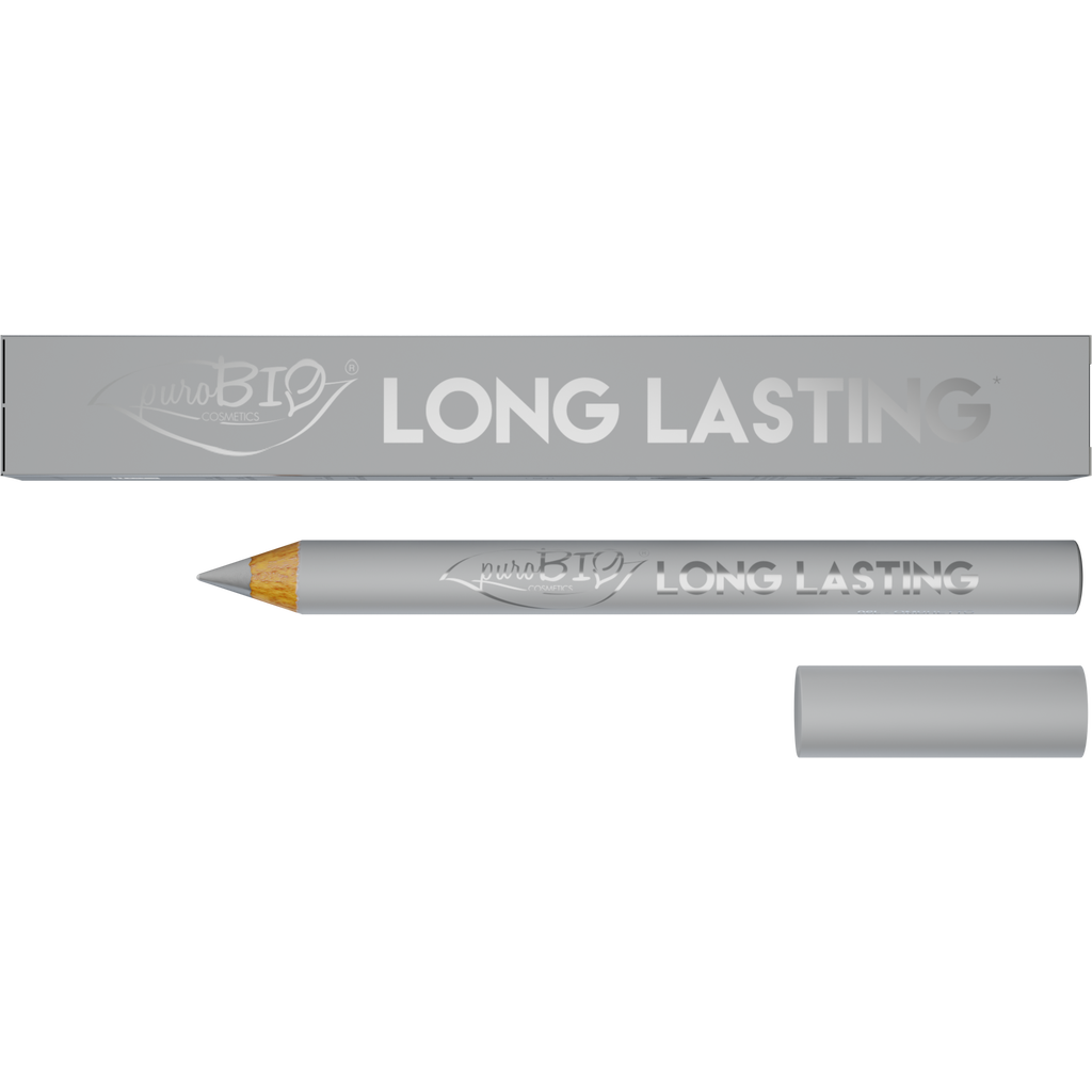 PUROBIO COSMETICS Long Lasting Eyeshadow Pencil Matitone Ombretto 28L Argento