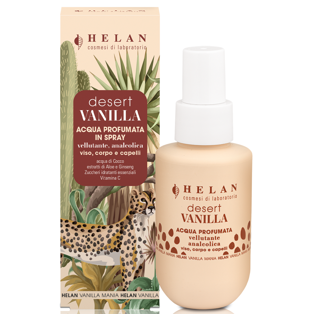 HELAN Vanilla Mania Desert Acqua Profumata Spray 100ml
