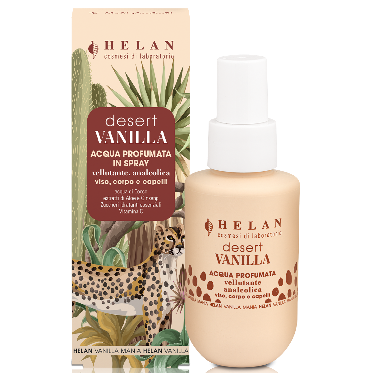 HELAN Vanilla Mania Desert Acqua Profumata Spray 100ml
