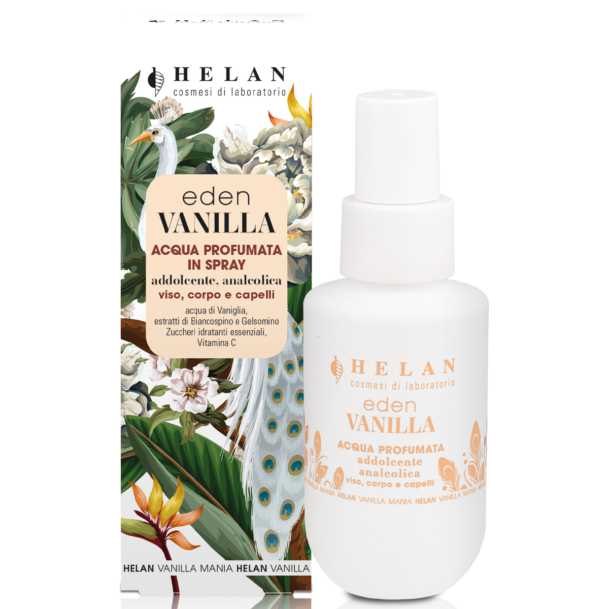 HELAN Vanilla Mania Eden Acqua Profumata Spray 100ml