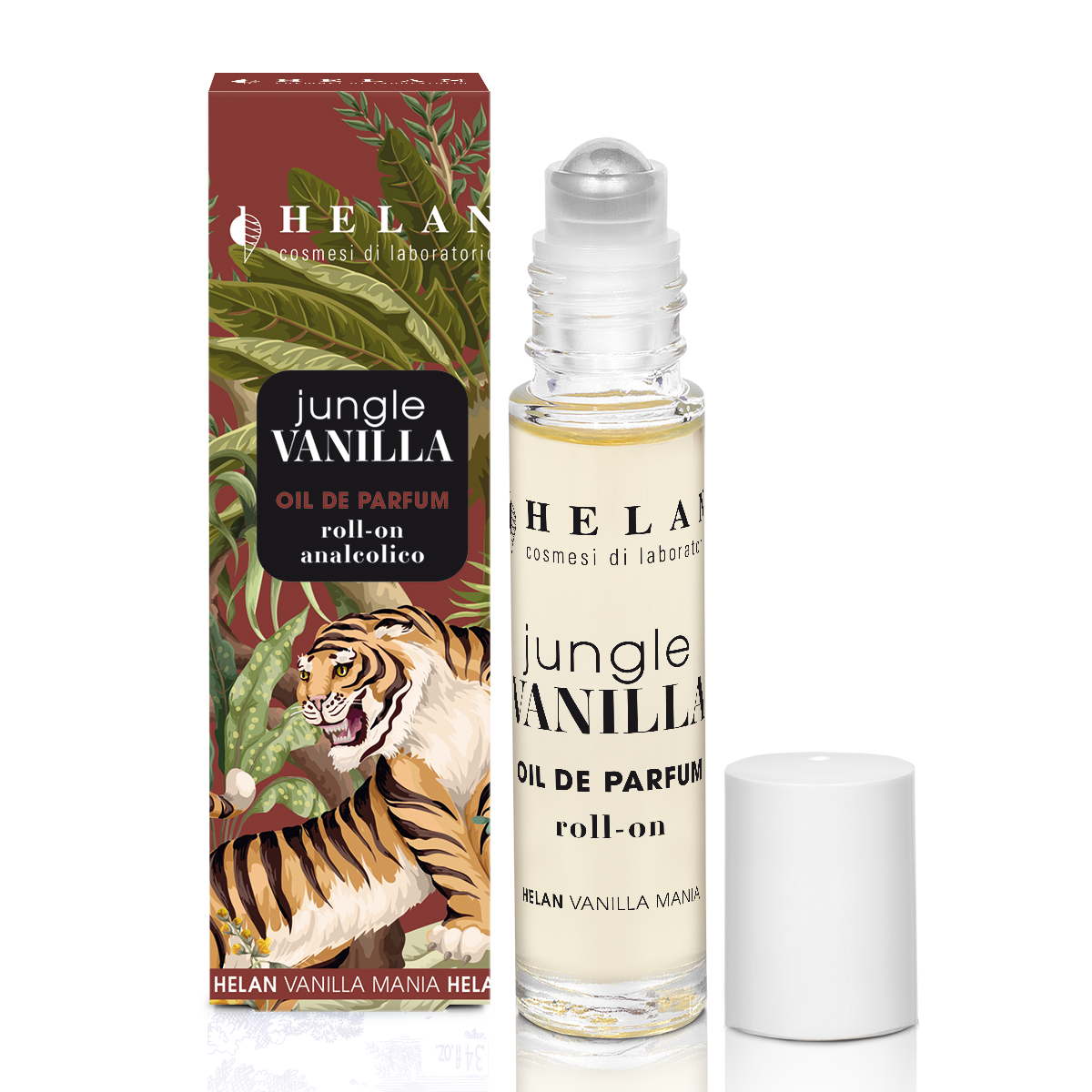 HELAN Vanilla Mania Jungle Oil de Parfum Roll-on Analcolico 10ml