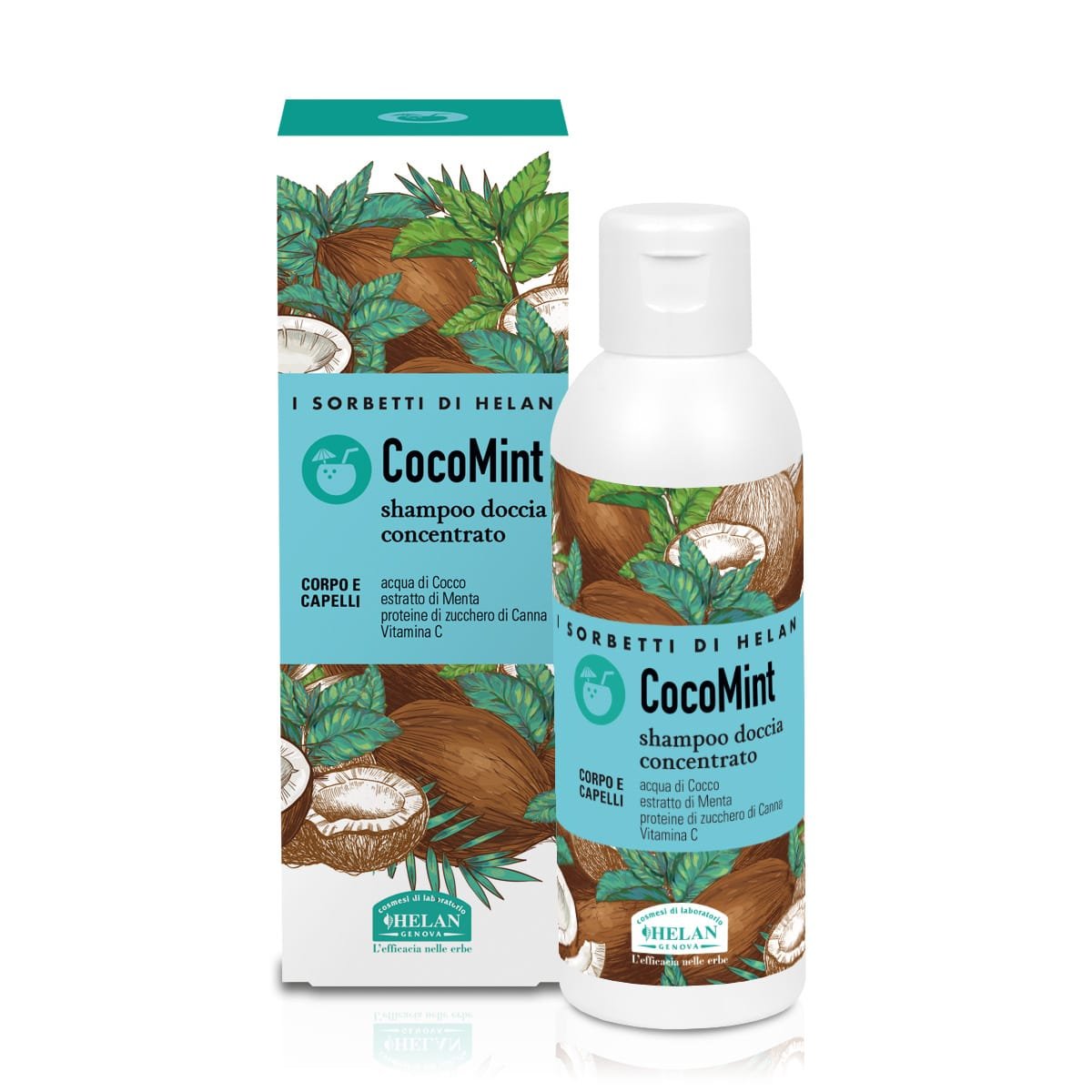 I SORBETTI DI HELAN CocoMint Shampoo Doccia Concentrato