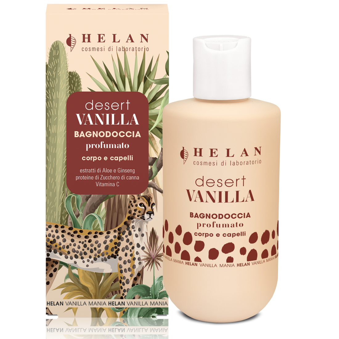 HELAN Vanilla Mania Desert Bagnodoccia Profumato 200ml