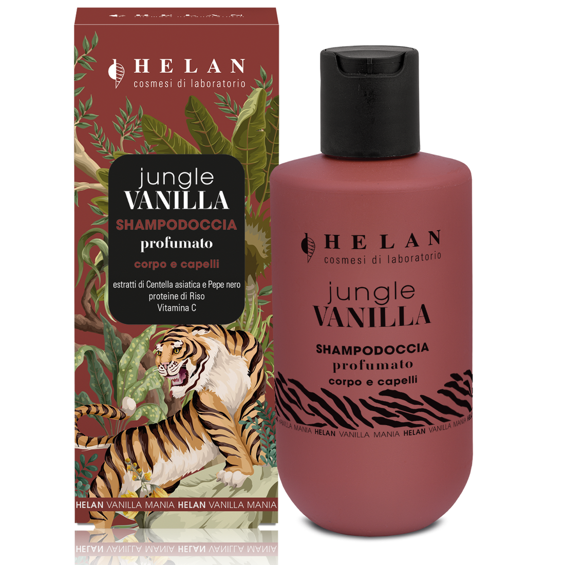 HELAN Vanilla Mania Jungle ShampooDoccia Profumato 200ml