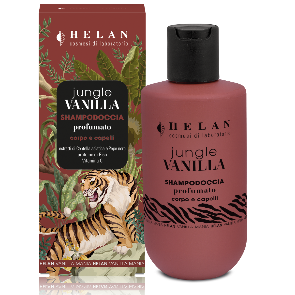 HELAN Vanilla Mania Jungle ShampooDoccia Profumato 200ml