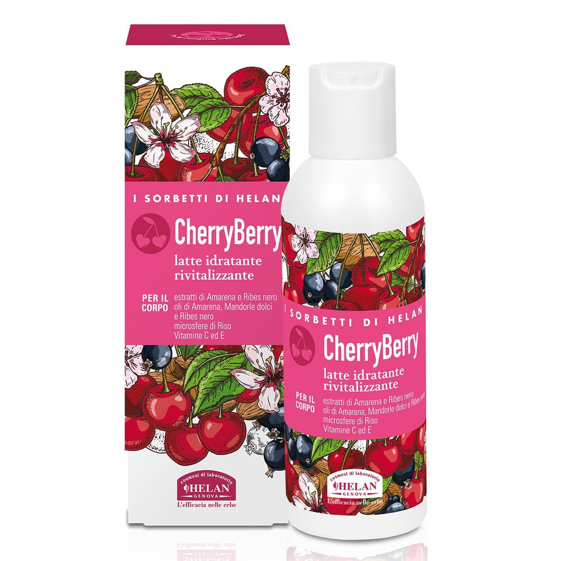 I SORBETTI DI HELAN CherryBerry Latte Idratante Rivitalizzante