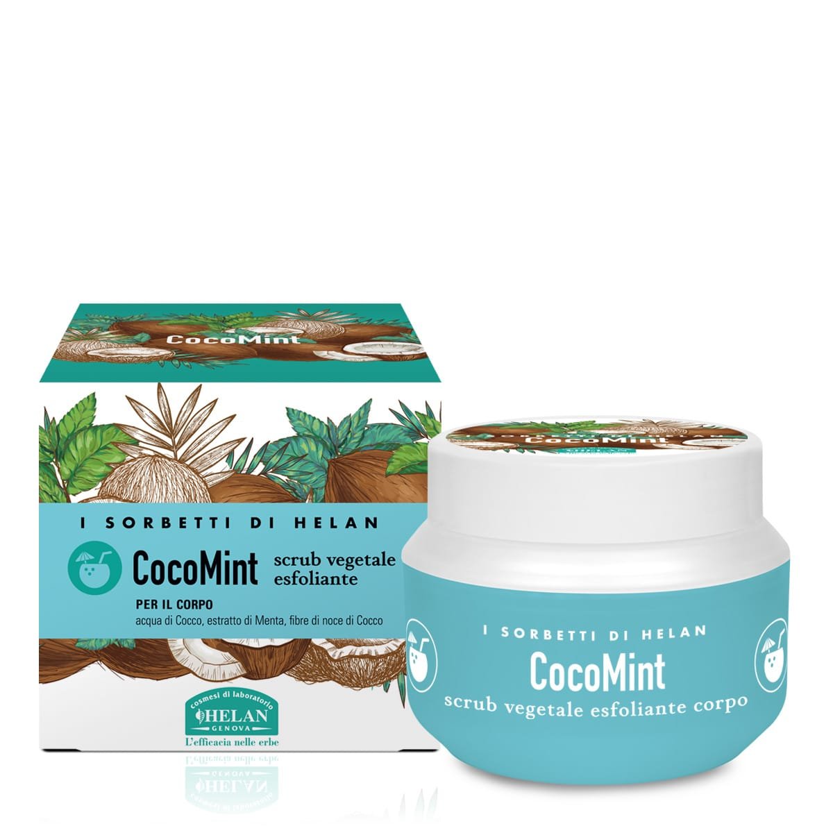 I SORBETTI DI HELAN CocoMint Scrub Vegetale Esfoliante