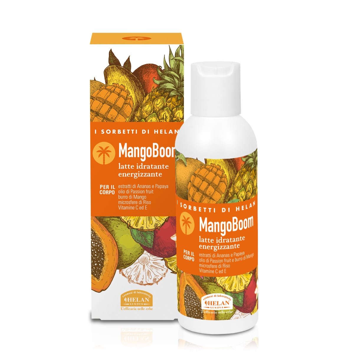 I SORBETTI DI HELAN MangoBoom Latte Idratante Energizzante