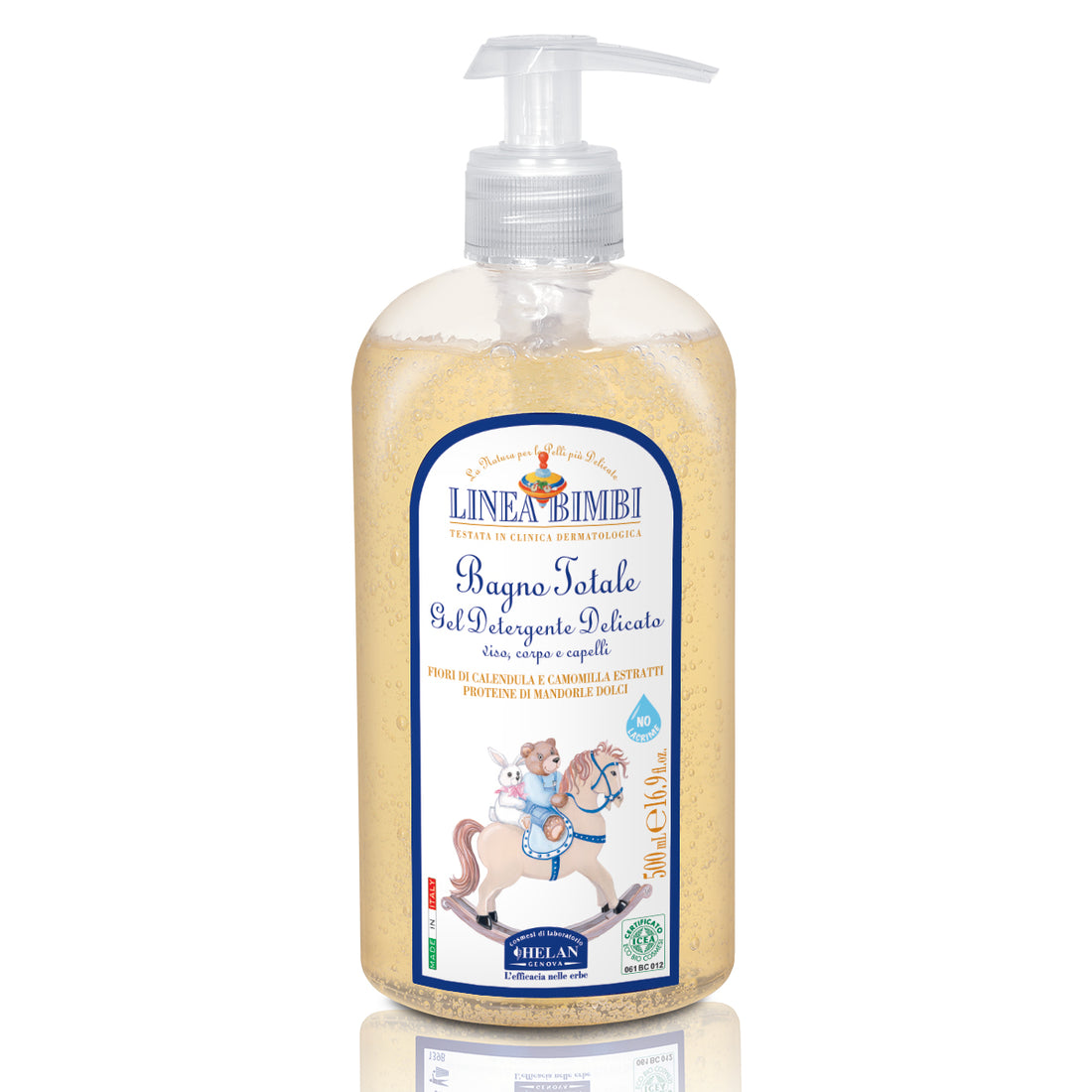 HELAN Linea Bimbi Bagno Totale Gel Detergente Delicato 500 ml