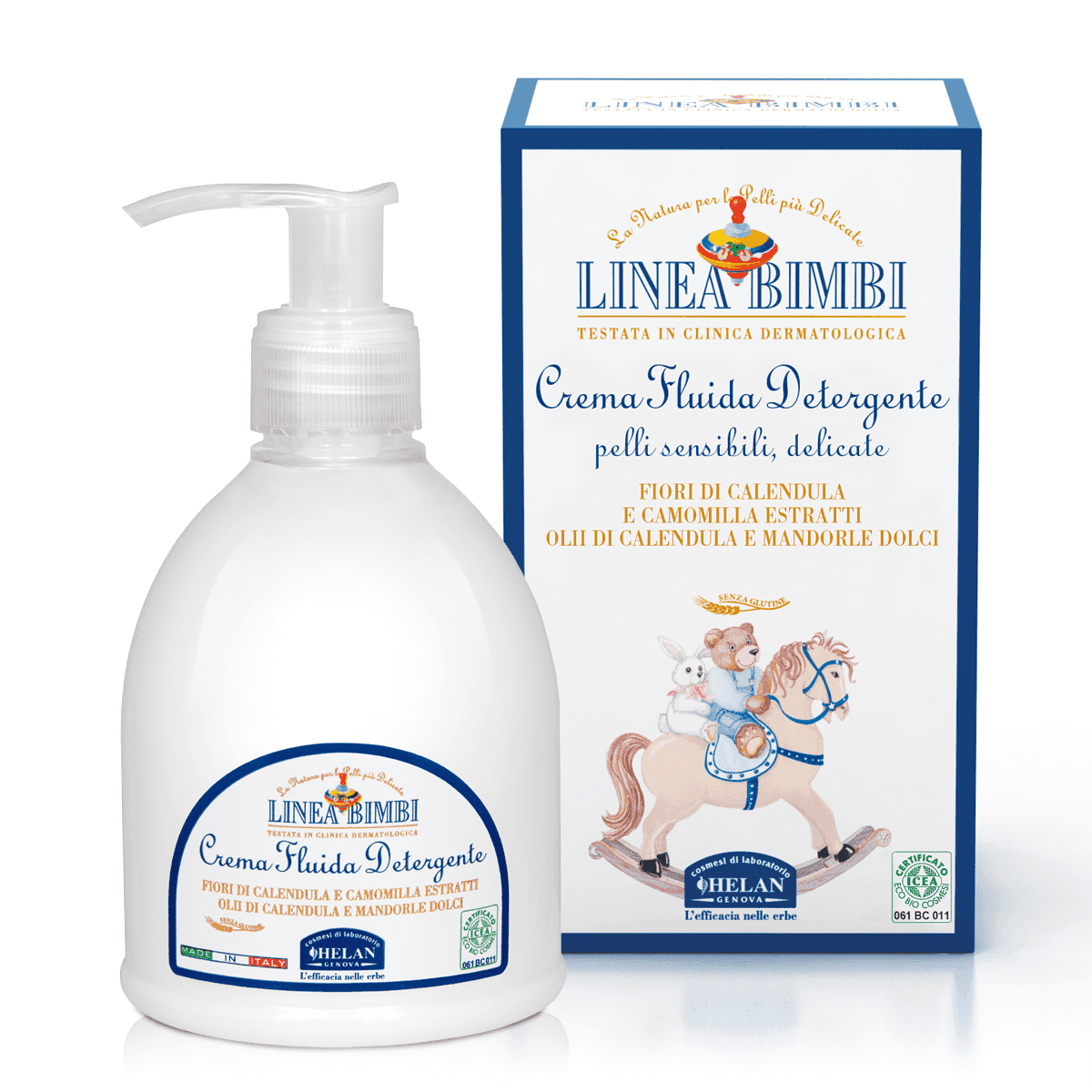 HELAN Linea Bimbi Crema Fluida Detergente