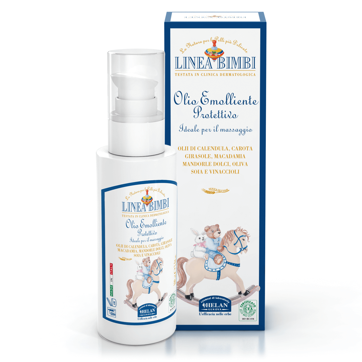 HELAN Linea Bimbi Olio Emolliente Protettivo