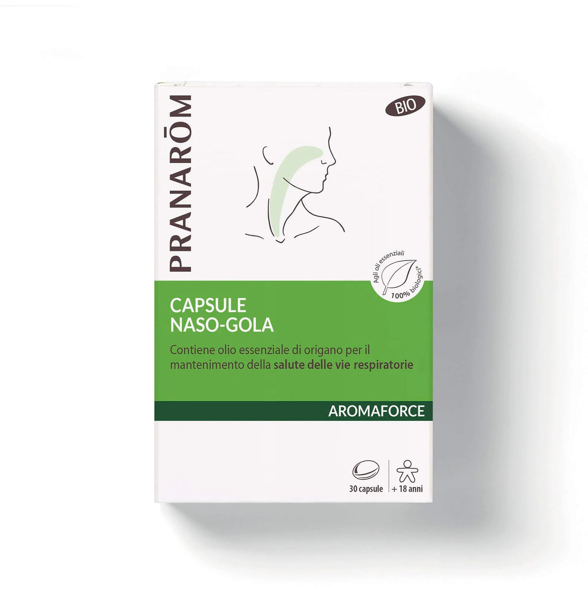 PRANAROM Aromaforce Capsule Naso-Gola 30 capsule