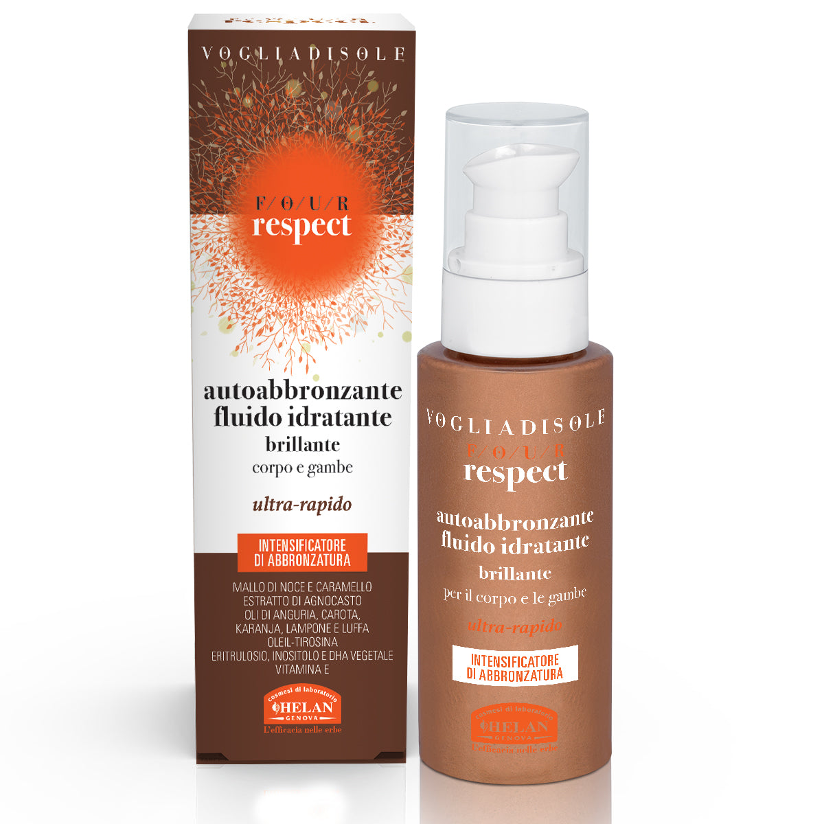 HELAN Voglia di Sole Autoabbronzante Fluido Idratante Corpo