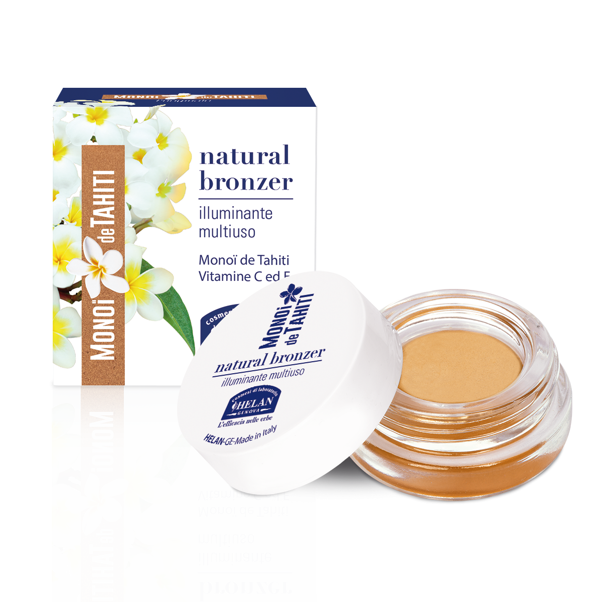 HELAN MONOI DE TAHITI Natural Bronzer illuminante Multiuso