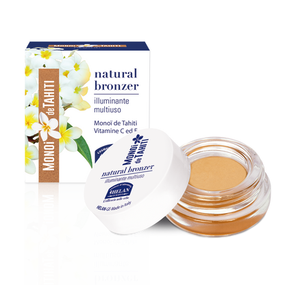 HELAN MONOI DE TAHITI Natural Bronzer illuminante Multiuso