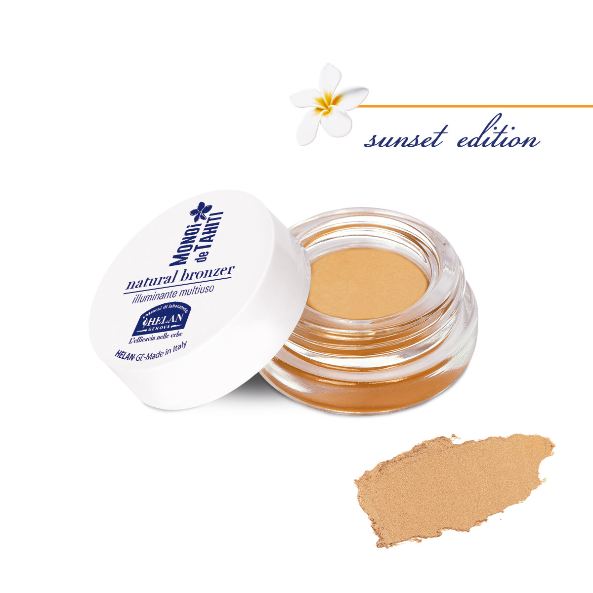 HELAN MONOI DE TAHITI Natural Bronzer illuminante Multiuso