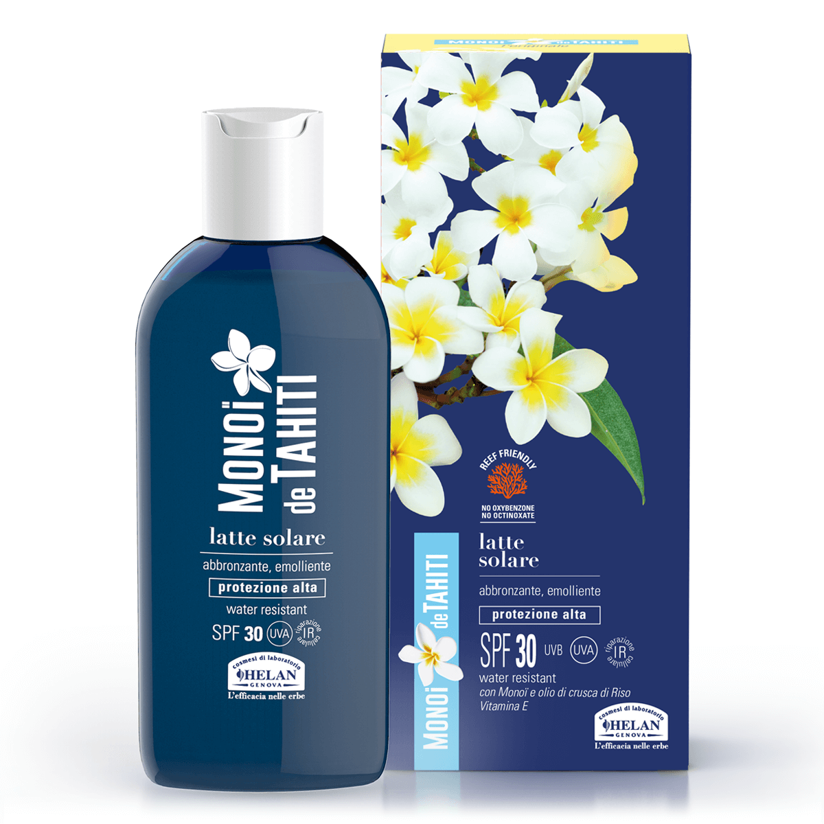 HELAN MONOI DE TAHITI Latte Solare SPF30 200mL
