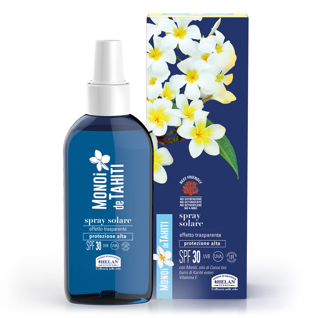 MONOI DE TAHITI Spray Solare Effetto Trasparente SPF30 150mL