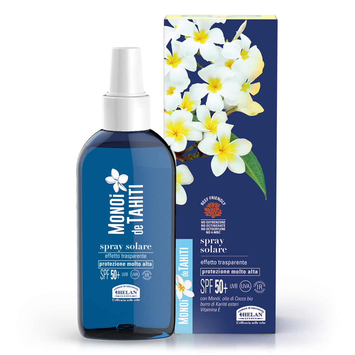 MONOI DE TAHITI Spray Solare Effetto Trasparente SPF50+ 150mL