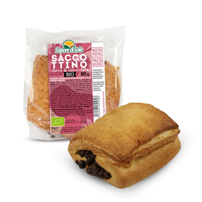 Sapore di Sole Saccottino Farro e Cioccolato 80gr