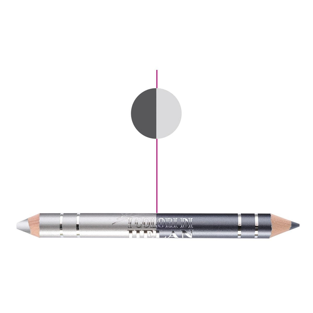 HELAN I Colori Bio Matitone Duo Occhi-Opaline Grigio antracite