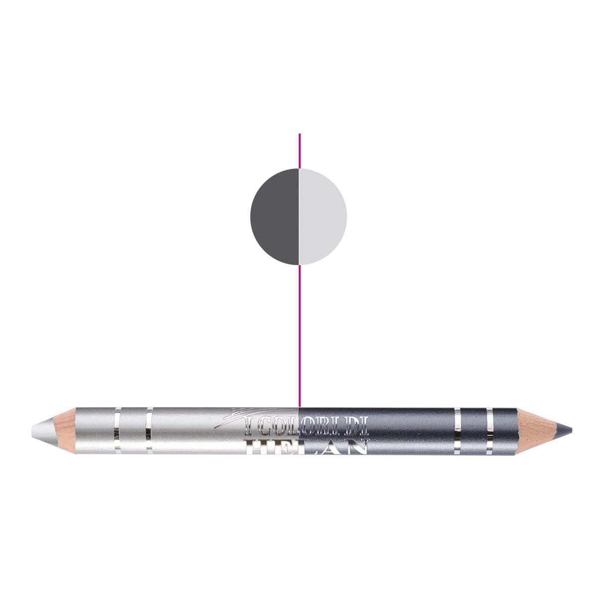 HELAN I Colori Bio Matitone Duo Occhi-Opaline Grigio antracite