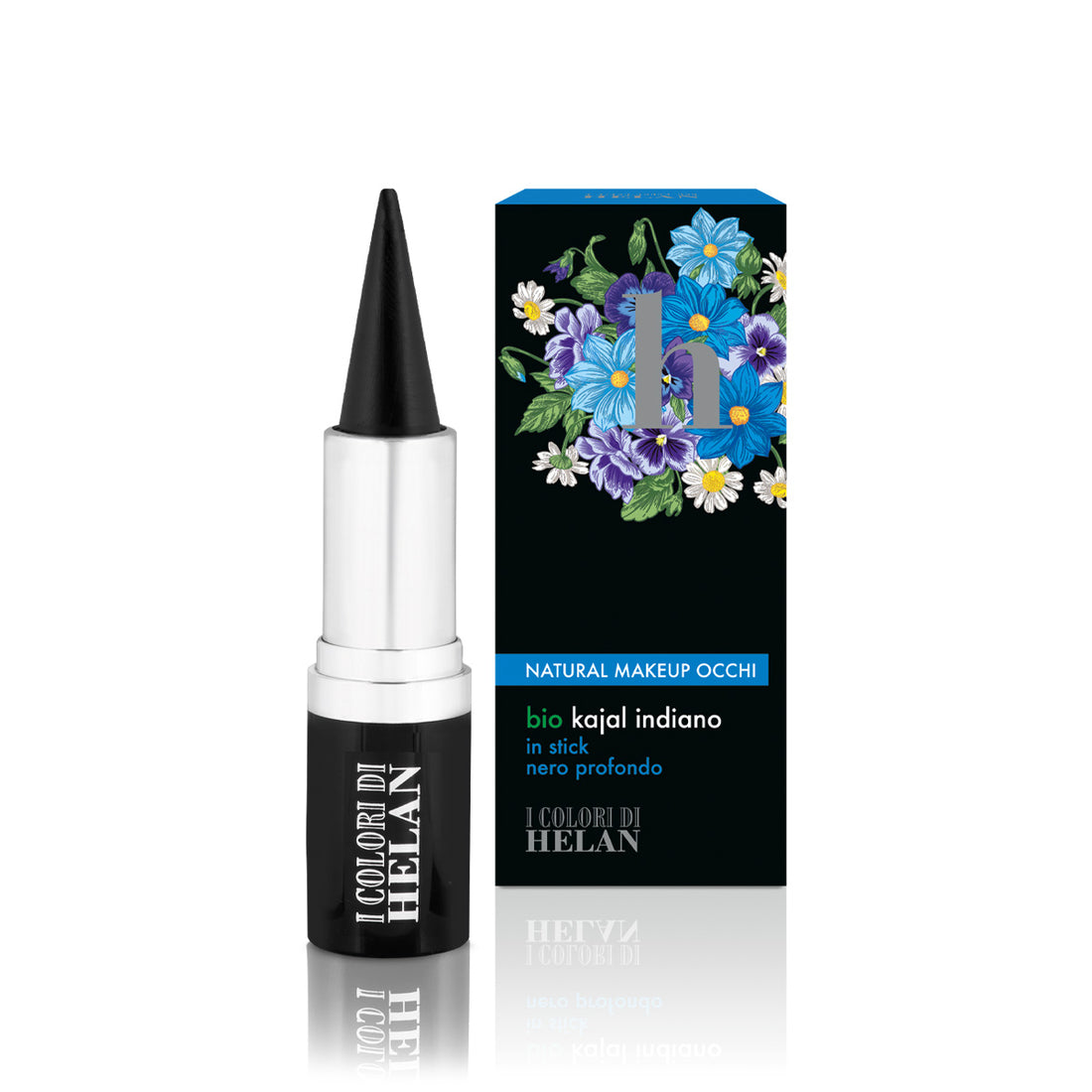 I Colori di Helan Bio Kajal Indiano in stick nero profondo