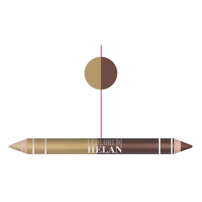 HELAN I Colori Bio Matitone Duo Occhi-Oro Terra bruciata