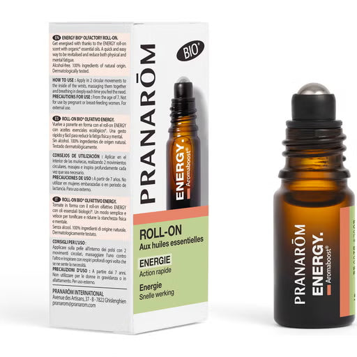 PRANAROM Aromaboost Roll-on ENERGY - Bio