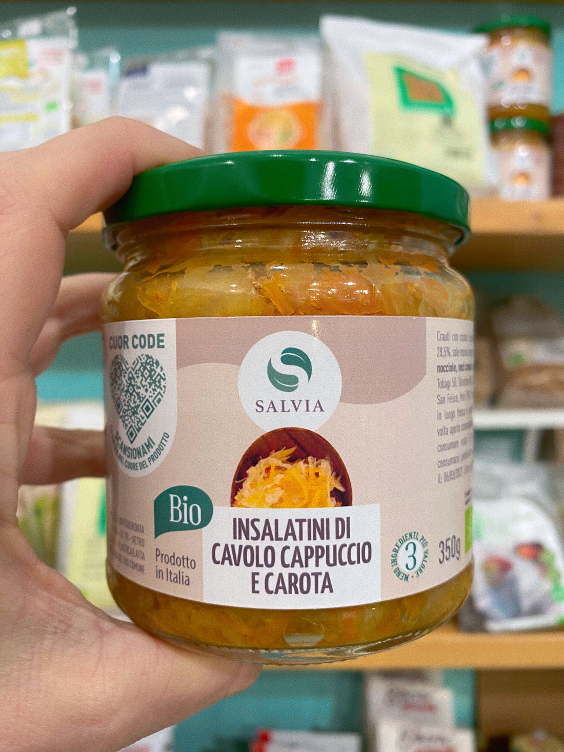 Salvia - Insalatini di Cavolo Cappuccio e Carota 350gr