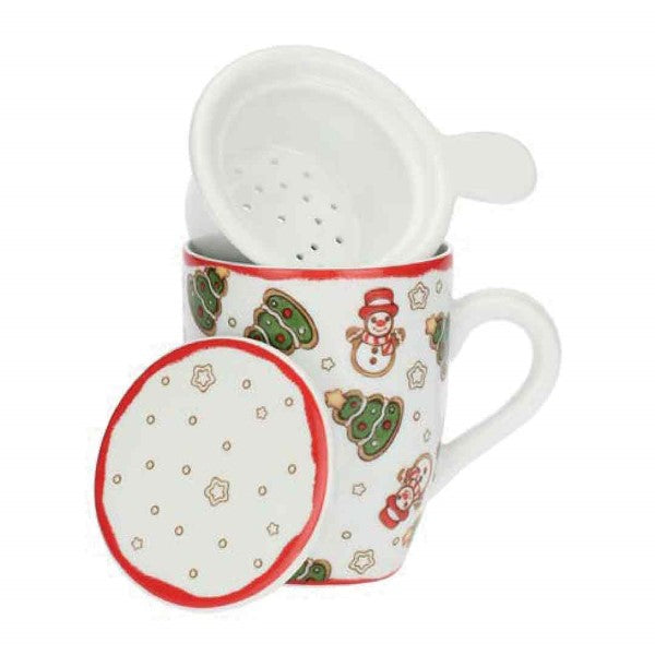 THUN Tisaniera Natale Piazzato Icone