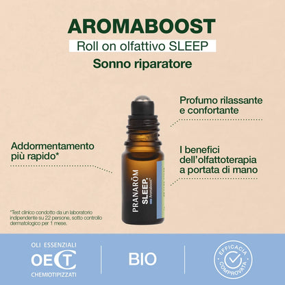 PRANAROM Aromaboost roll-on SLEEP BIO 5 ML - Bio