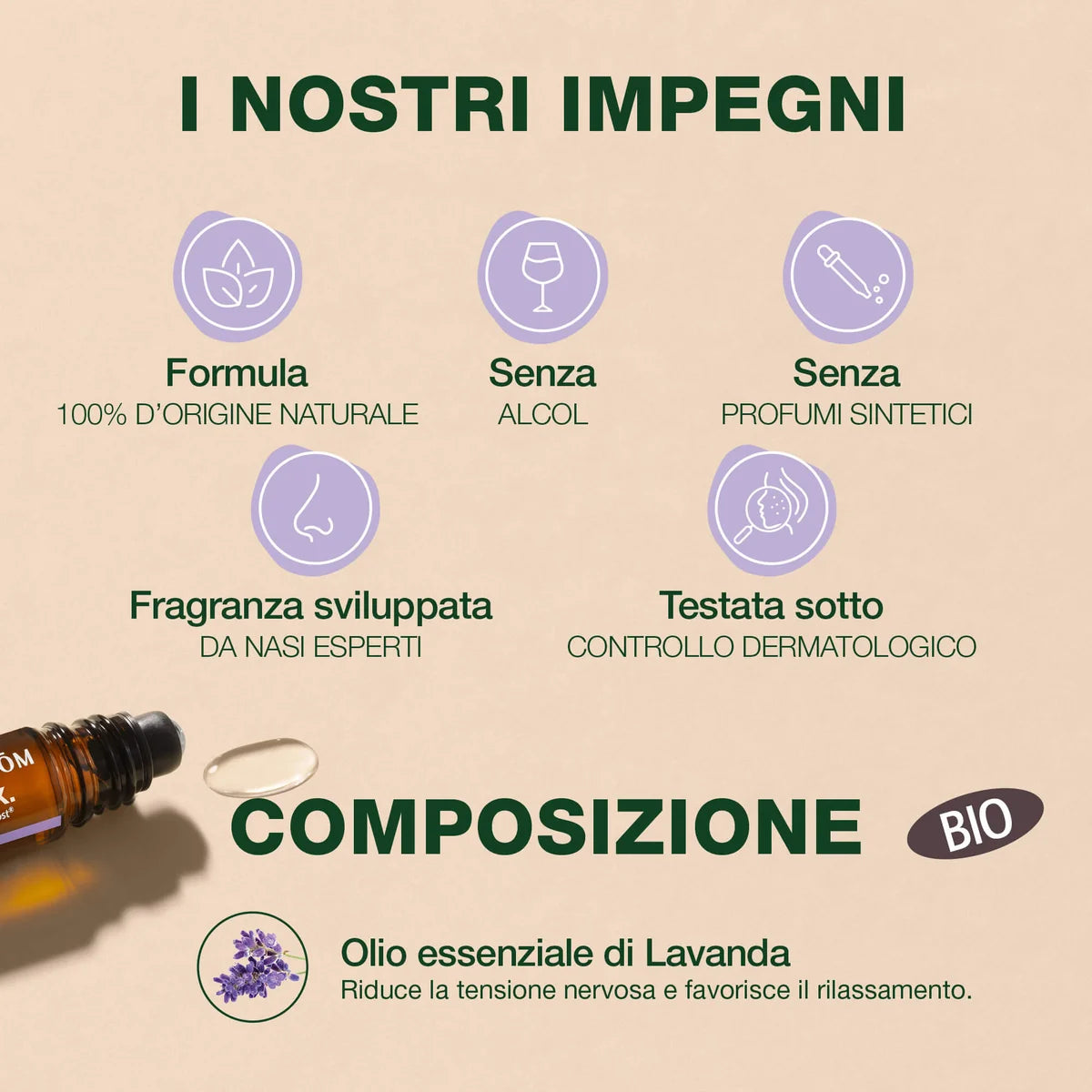 PRANAROM Aromaboost roll-on RELAX BIO - 5 ML