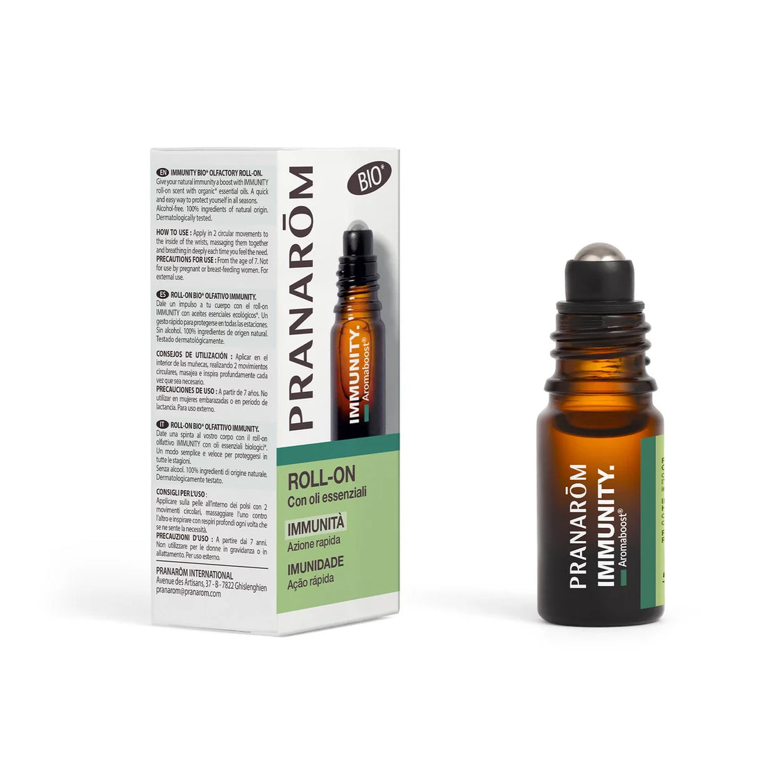 PRANAROM Aromaboost roll-on IMMUNITY BIO 5 ML - Bio