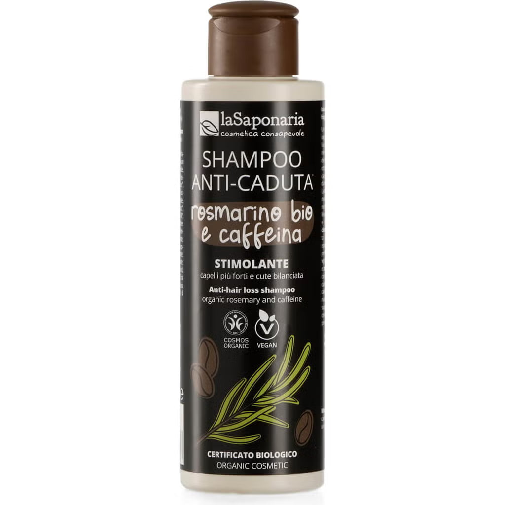 LA SAPONARIA Shampoo Anti-Caduta con Rosmarino e Caffeina