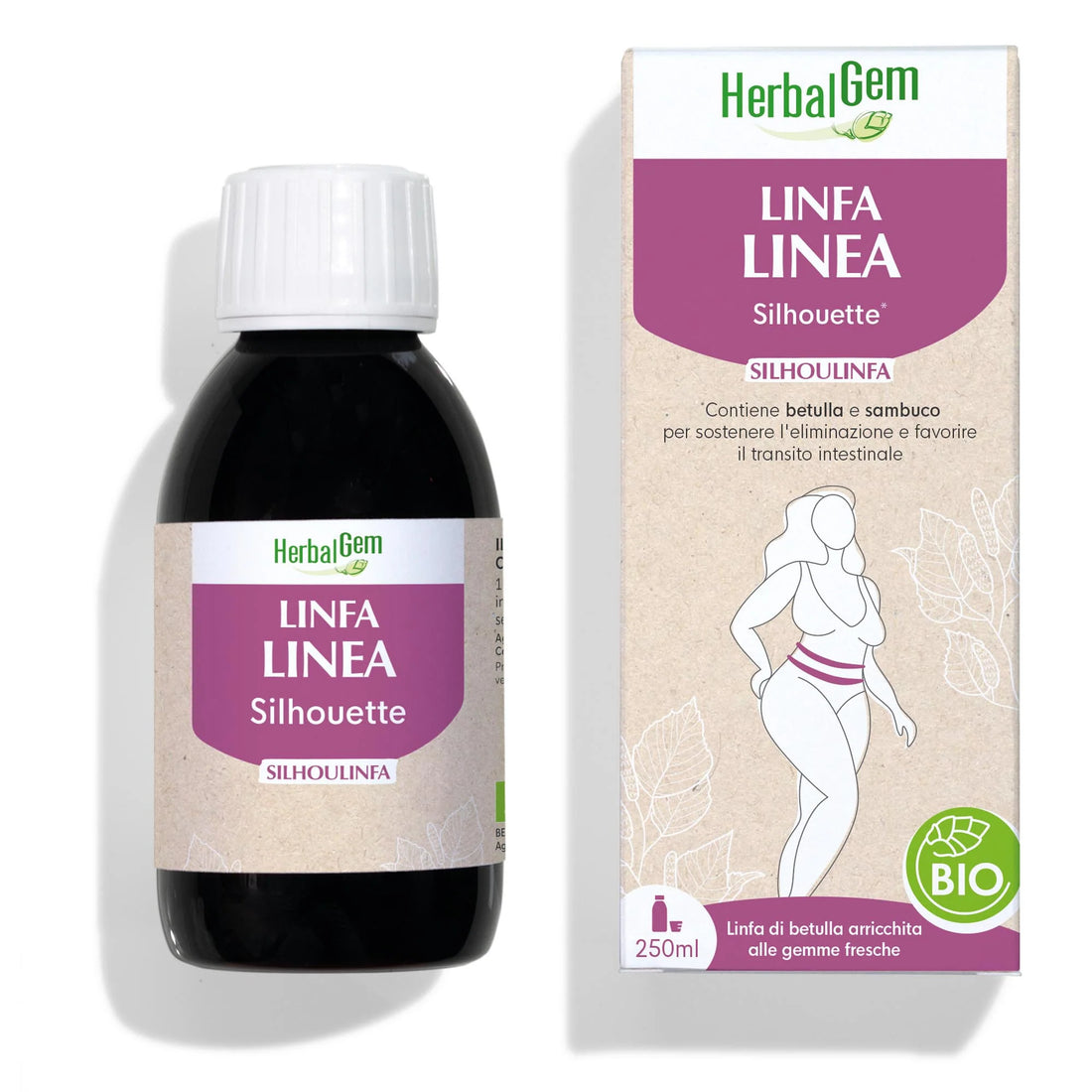 HERBALGEM Linfa Linea - Silhouette Linfa 250ml