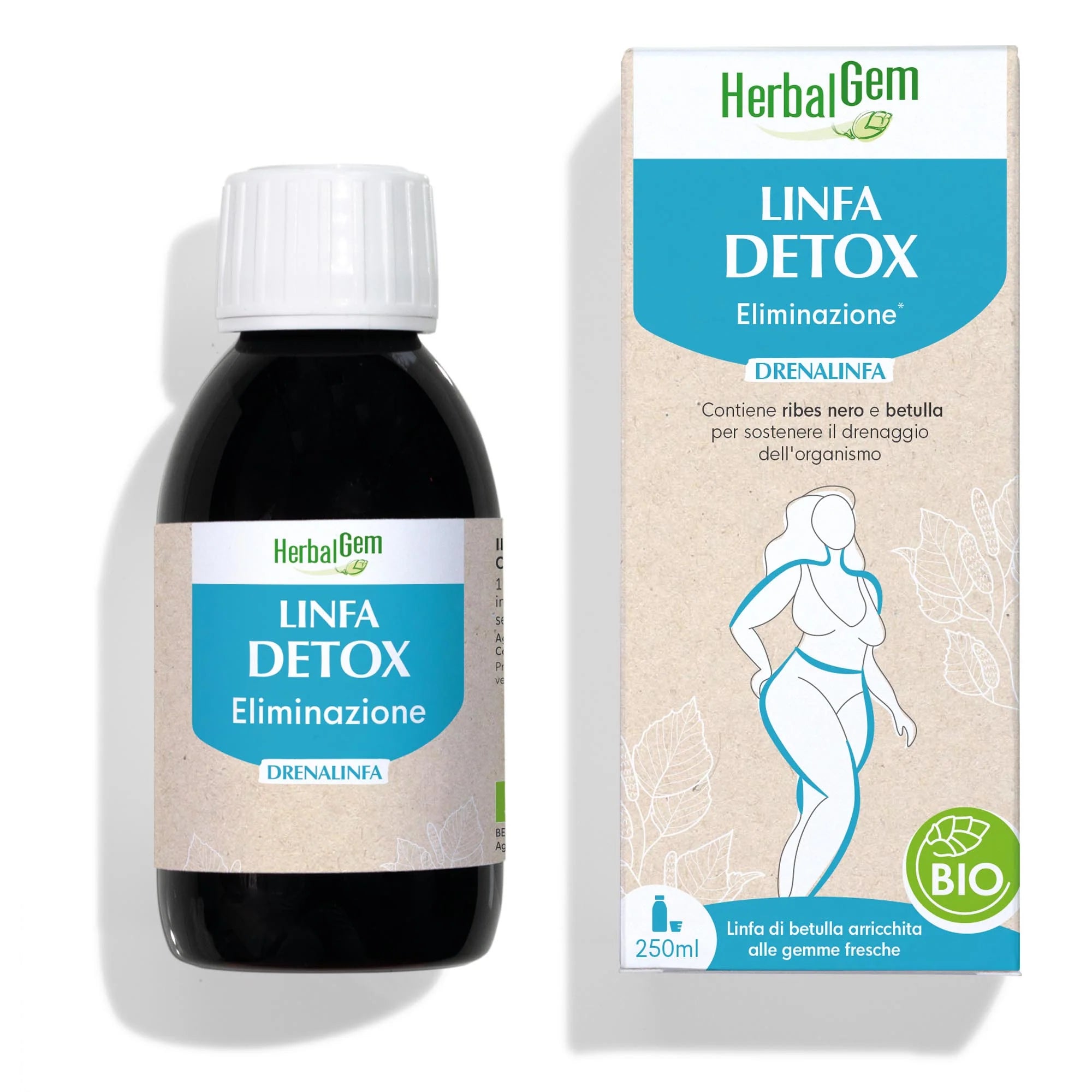 HERBALGEM Linfa Detox - Drena Linfa 250ml