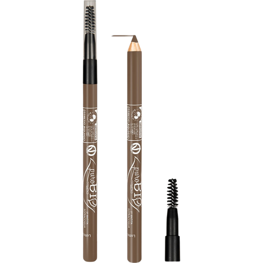 PUROBIO COSMETICS Matita Sopraccigliare con Scovolino n.27 Cenere