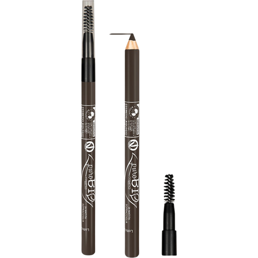 PUROBIO COSMETICS Matita Sopraccigliare con Scovolino n.28 Tortora Scuro