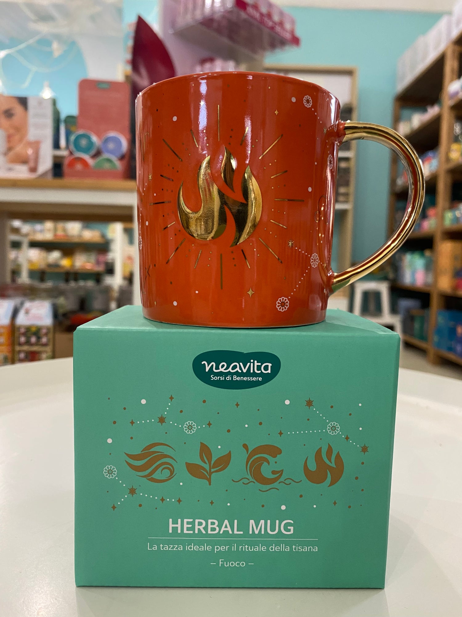 NEAVITA Nature Elements Mug Fuoco