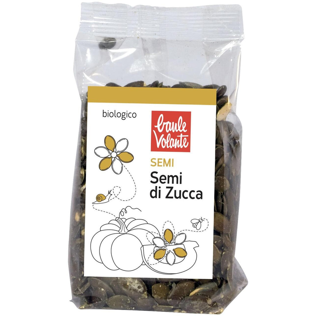 Baule Volante - Semi di Zucca 200gr