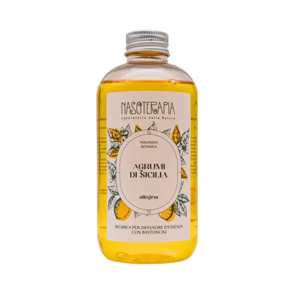Nasoterapia Ricarica per diffusore a bastoncini Agrumi di Sicilia 250ml