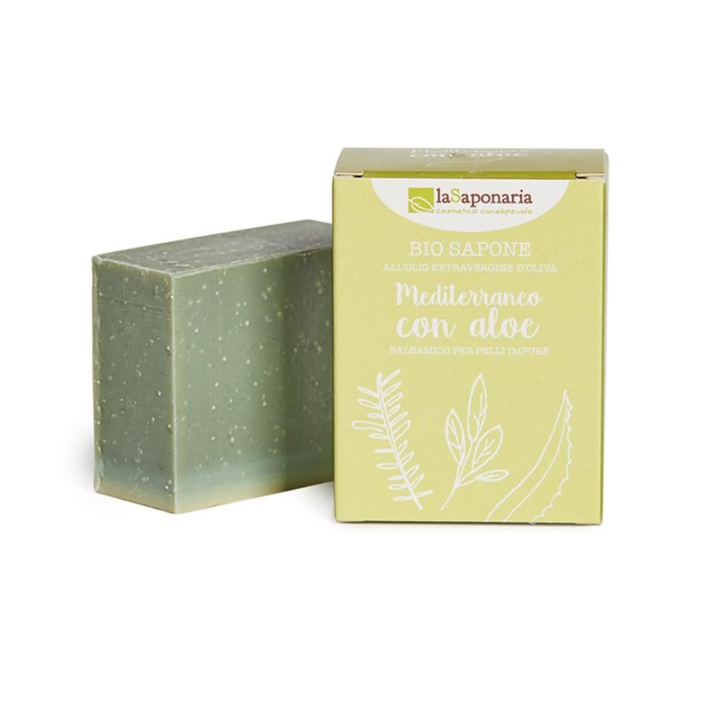 LA SAPONARIA SAPONE SOLIDO ALOE PELLI IMPURE