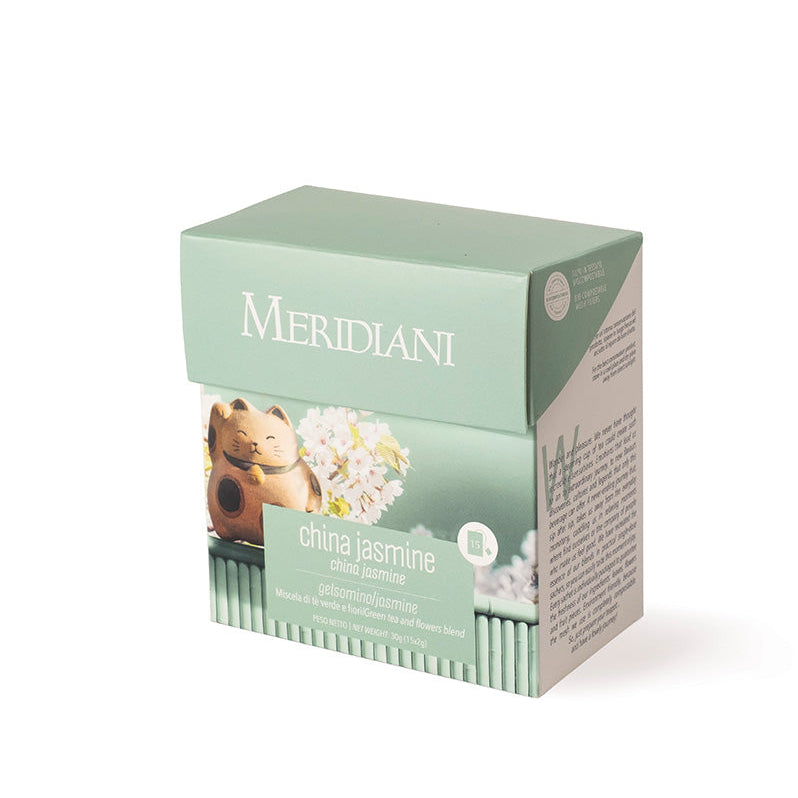 MERIDIANI Tè Verde China Jasmine 15 filtri