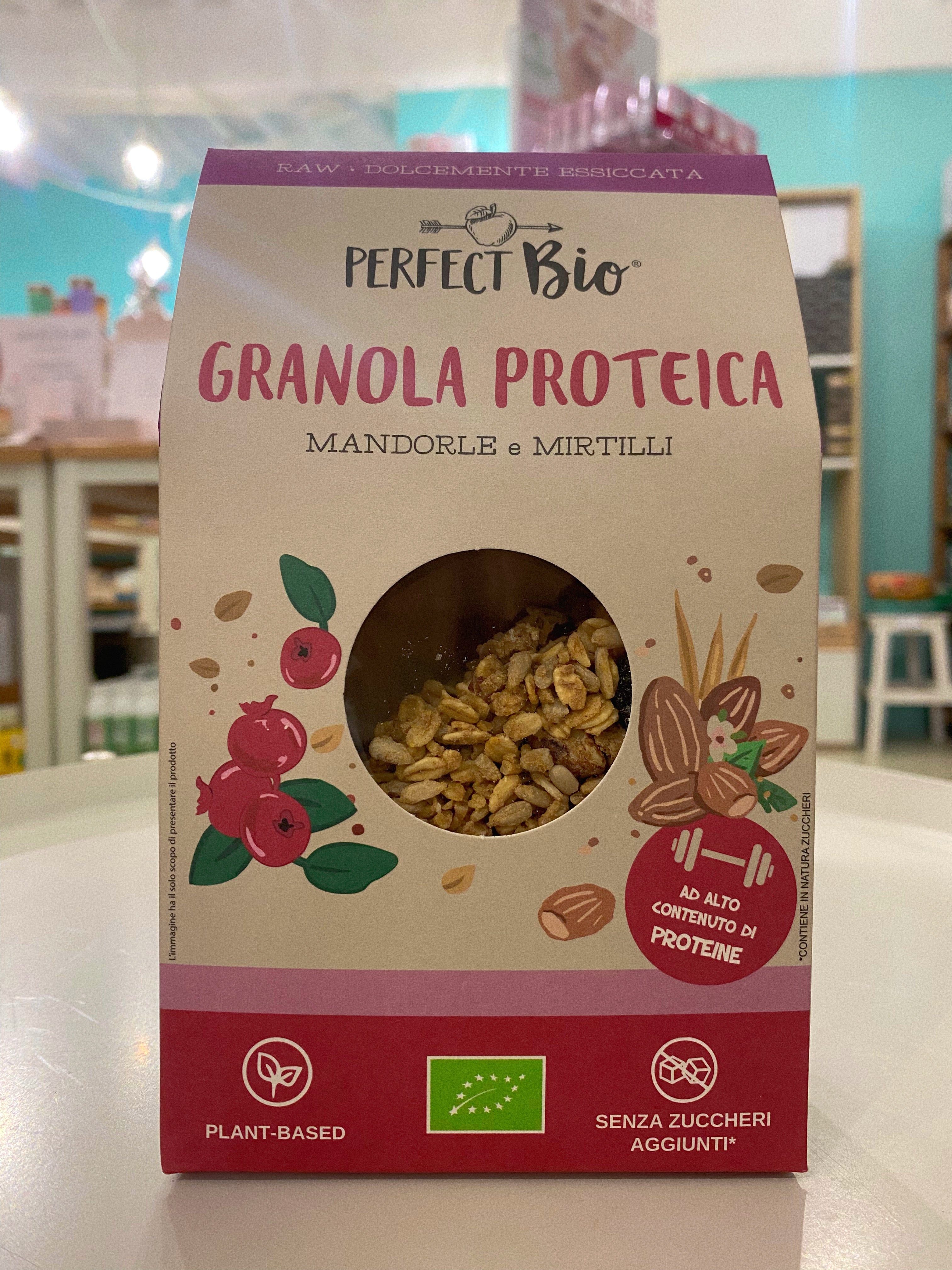 Ambrosiae Granola Proteica Mandorle e Mirtilli 250gr